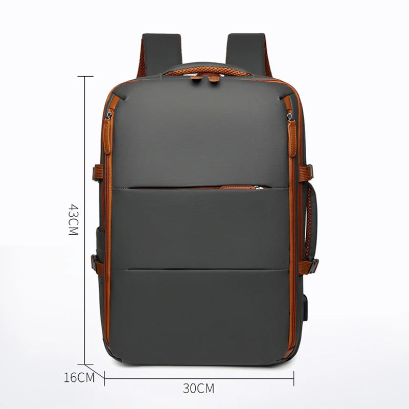 ✈️ Cabin Friendly Oxford Cloth Travel Backpack
