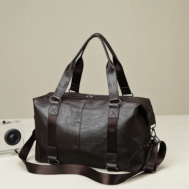 VertoMax™ UrbanPro PU Leather Travel Bag