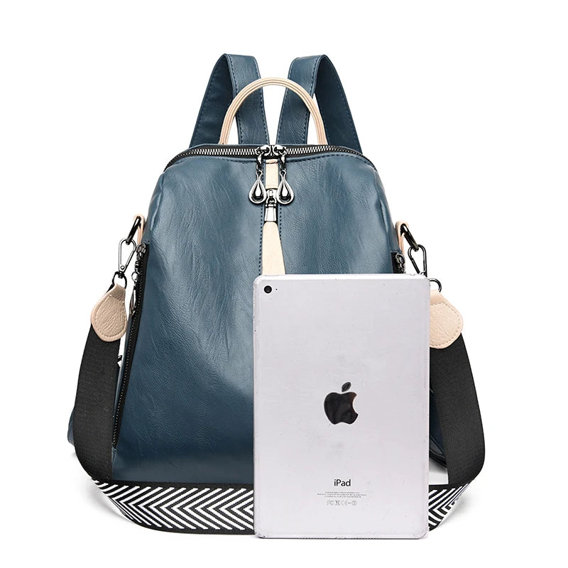 Fashion Soft PU Leather Backpack