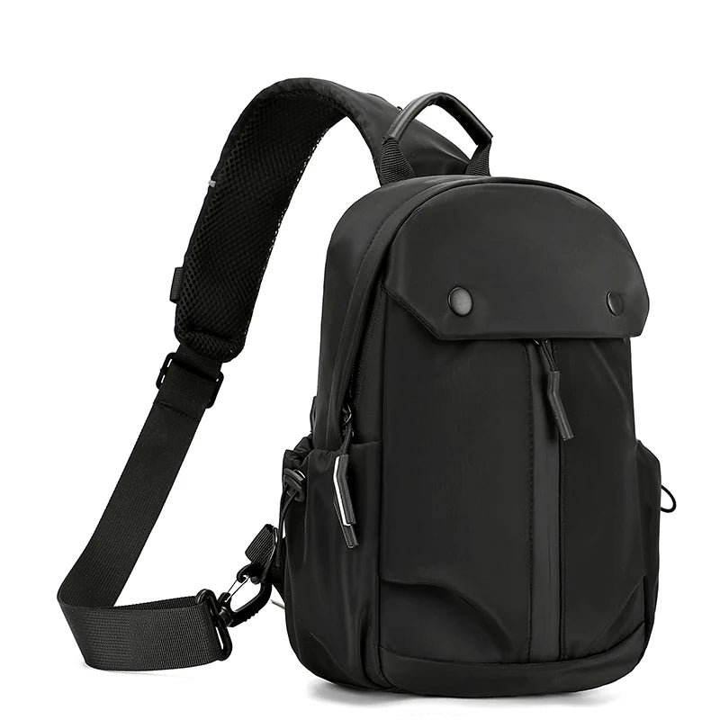 Unisex Fashion Nylon Crossbody Pack