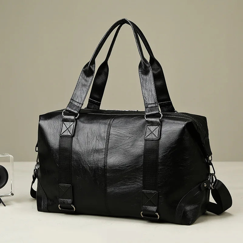 VertoMax™ UrbanPro PU Leather Travel Bag