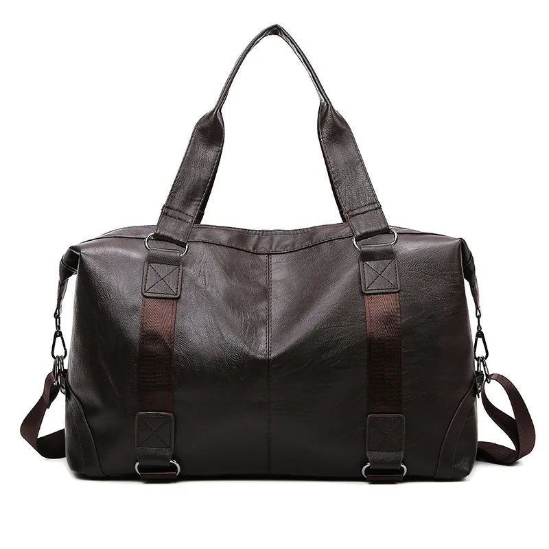 VertoMax™ UrbanPro PU Leather Travel Bag