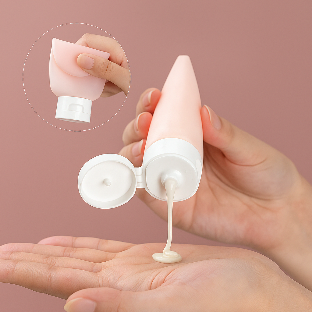 Leak-Proof 4Pcs Travel Bottles Set 60ml