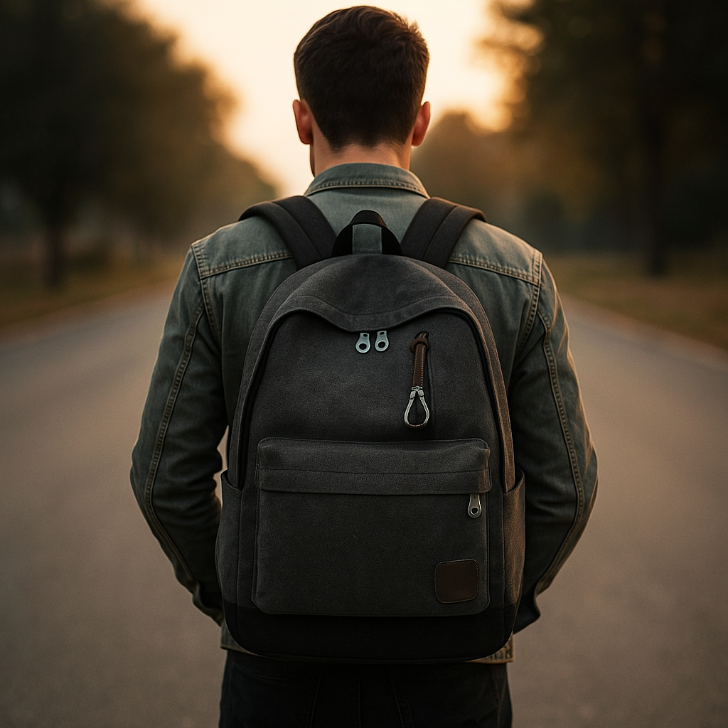 Canvas Laptop & Travel Backpack