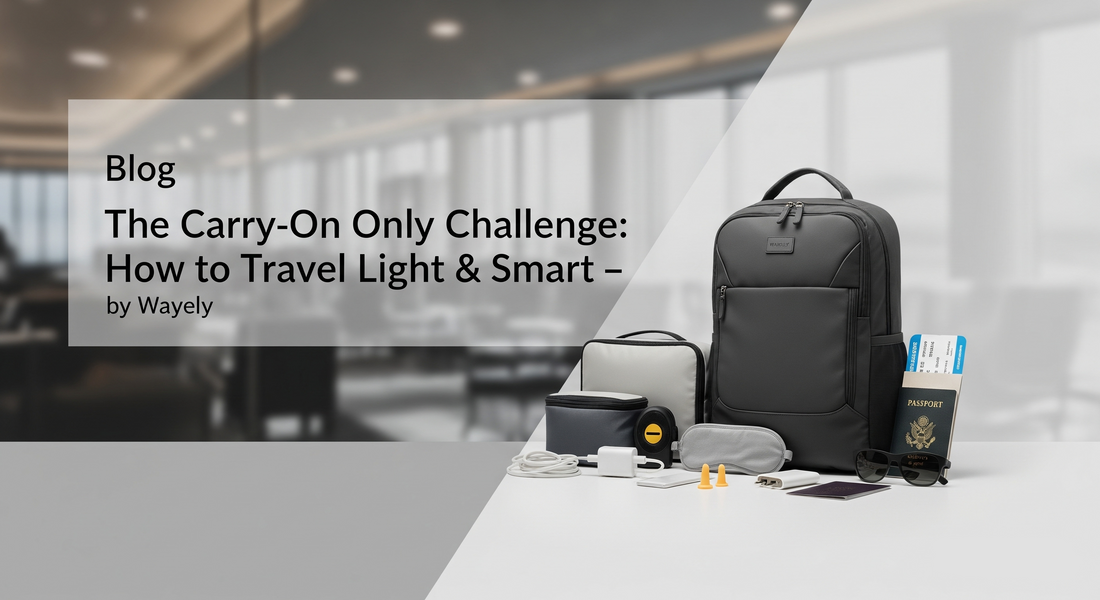 The Carry-On Only Challenge: How to Travel Light & Smart