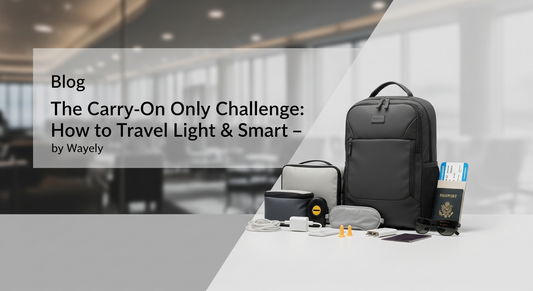 The Carry-On Only Challenge: How to Travel Light & Smart