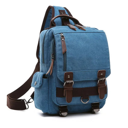 ✈️ Cabin Friendly Canvas Convertible Backpack