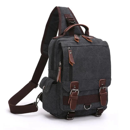 ✈️ Cabin Friendly Canvas Convertible Backpack