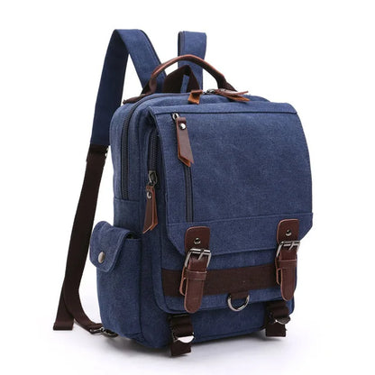 ✈️ Cabin Friendly Canvas Convertible Backpack