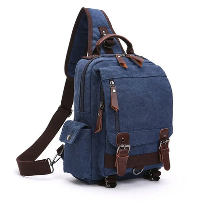 ✈️ Cabin Friendly Canvas Convertible Backpack