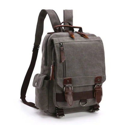 ✈️ Cabin Friendly Canvas Convertible Backpack