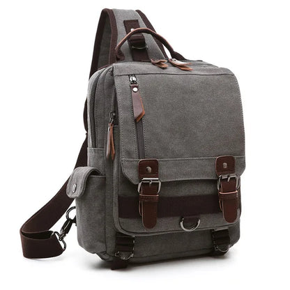 ✈️ Cabin Friendly Canvas Convertible Backpack