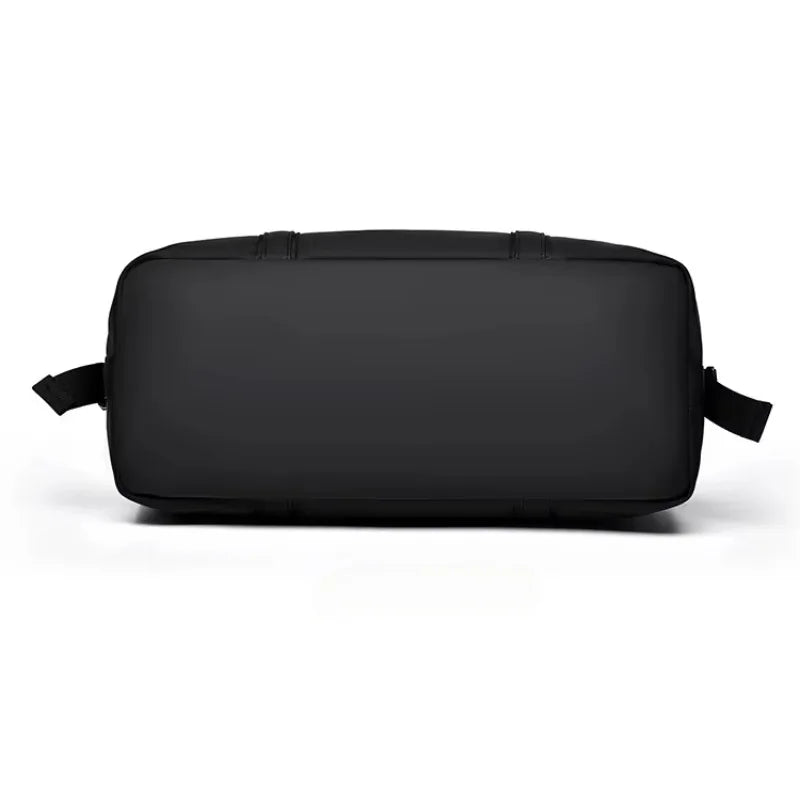 ProGear Travel Duffle Bag in sleek black, featuring a spacious design and durable water-resistant material.