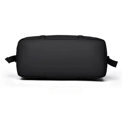 ProGear Travel Duffle Bag in sleek black, featuring a spacious design and durable water-resistant material.
