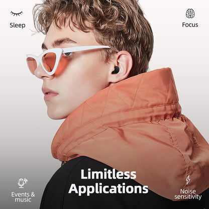 Super Soft Reusable Noise Reduction Ear Plugs