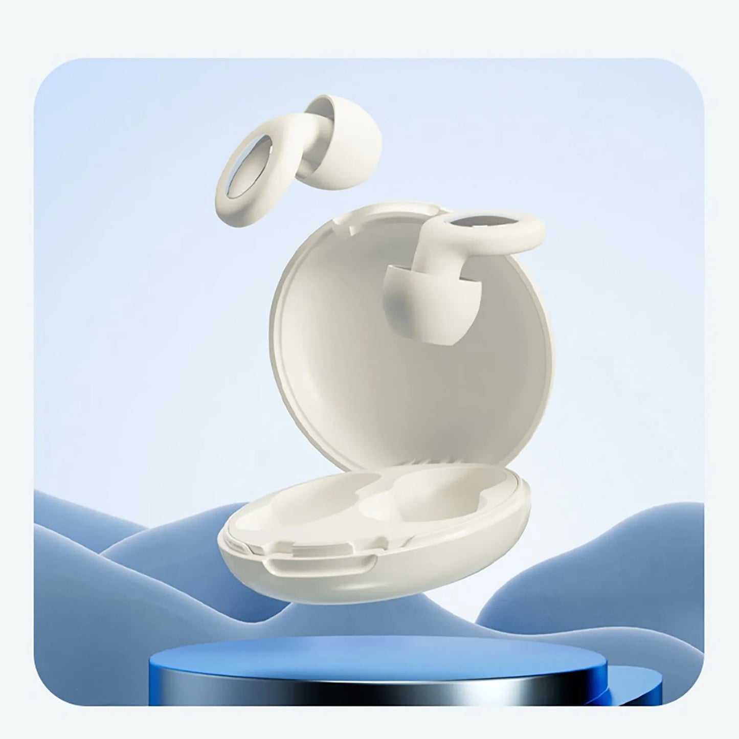 Super Soft Reusable Noise Reduction Ear Plugs
