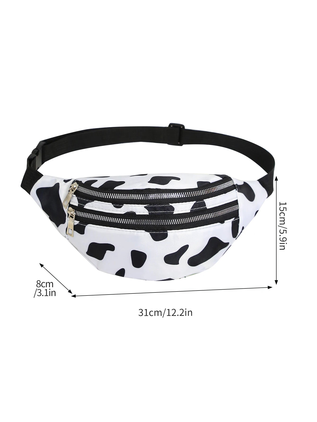 MooStyle Cow Print Waist Bag