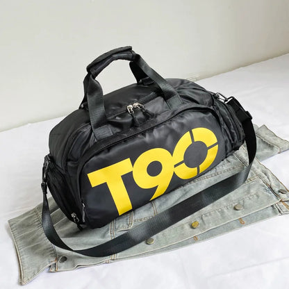 T90 Waterproof Nylon Sports Travel Duffle Bag