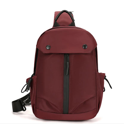 Unisex Fashion Nylon Crossbody Pack