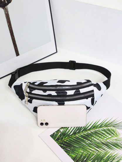 MooStyle Cow Print Waist Bag