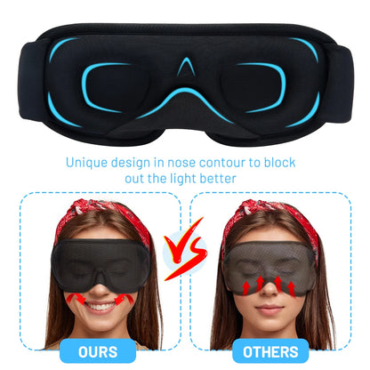 3D Contour Sleep Mask