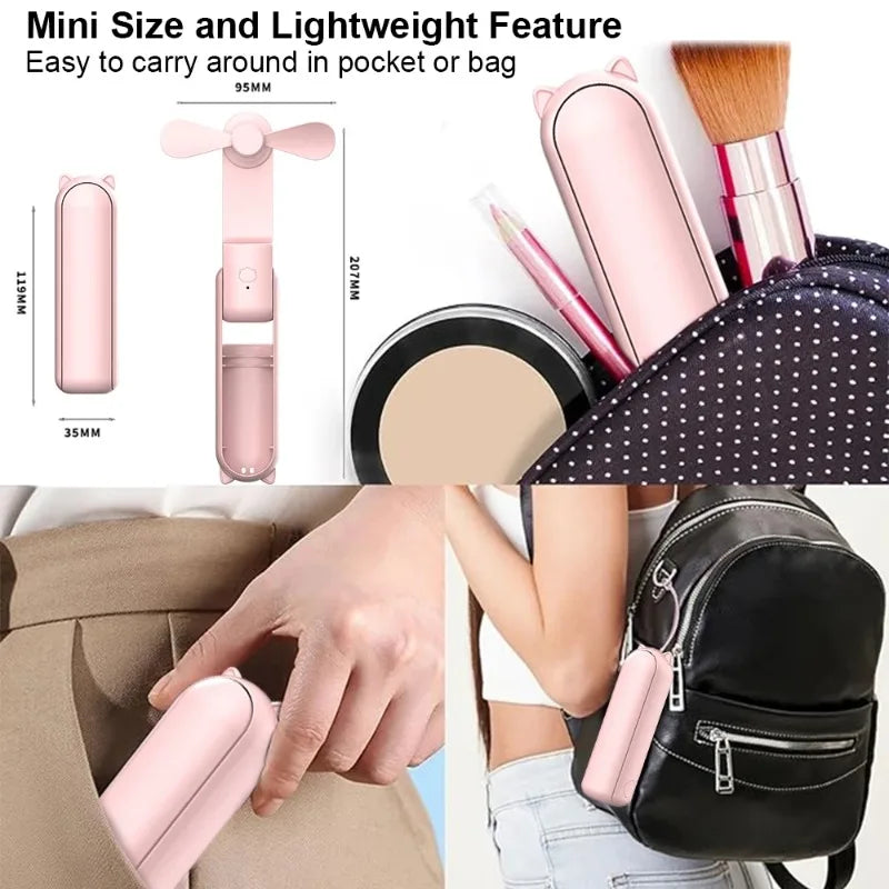 Silent Folding Portable Fan