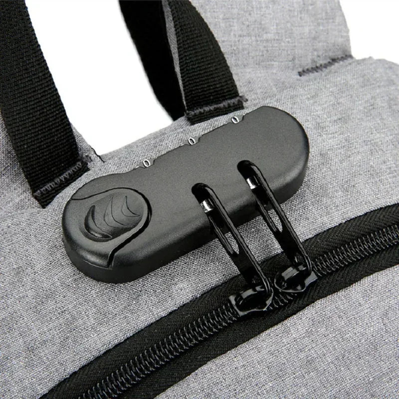 Anti-Theft Backpack with Password Lock