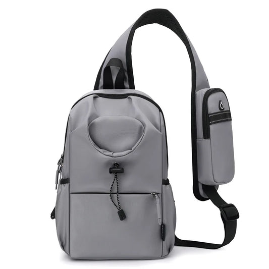 Large Capacity Nylon Crossbody Bag