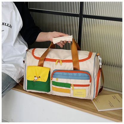 Stylish Oxford Duffel Travel Bag