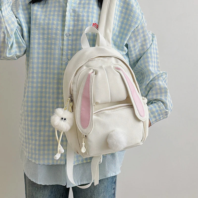 Cute Rabbit Ear Backpack