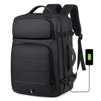 Expandable USB Charging Travel Backpack