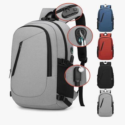 Anti-Theft Backpack with Password Lock