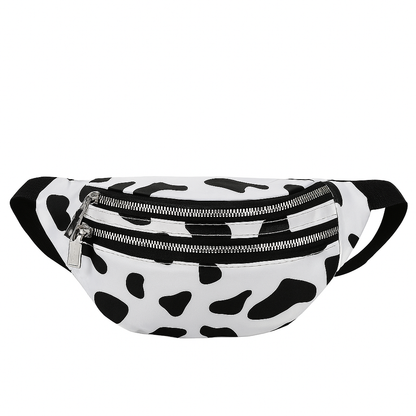 MooStyle Cow Print Waist Bag