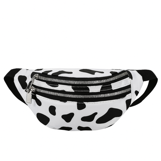 MooStyle Cow Print Waist Bag