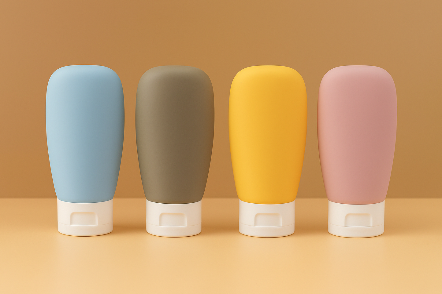 Leak-Proof 4Pcs Travel Bottles Set 60ml