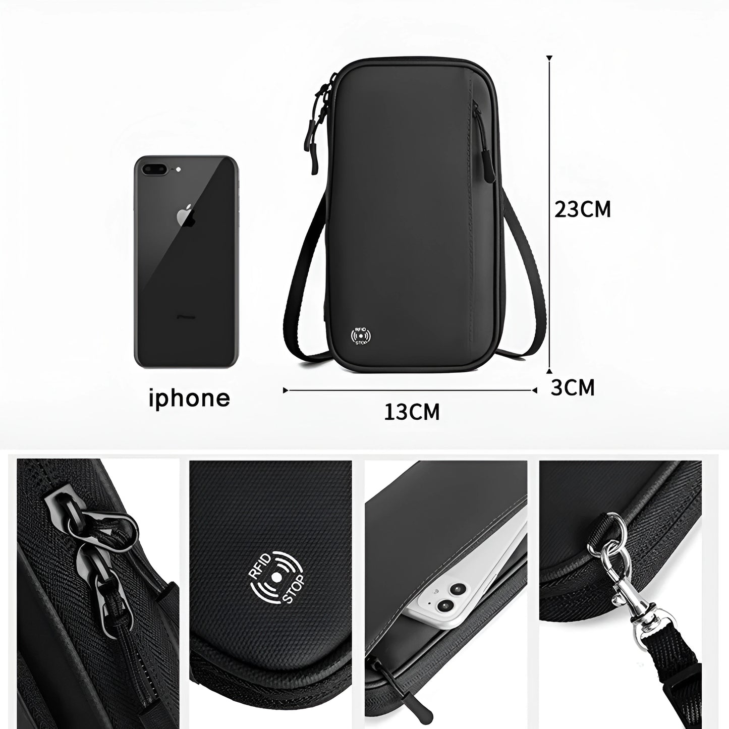 RFID Waterproof Family Travel Passport Wallet